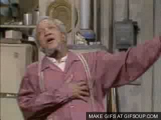 Fred Sanford Heart Attack GIF. . Fred sanford heart attack gif